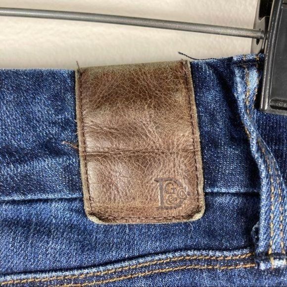 Dylan George & Co Diane Flare Jeans Dark Wash Denim Women's 25x33 Low Rise Boho - Picture 7 of 12